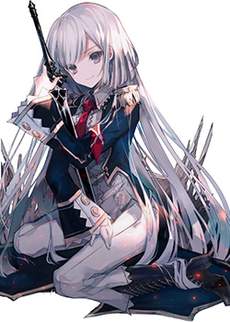 被死神养育的少女胸前怀抱漆黑之剑