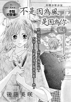 不是因为风是因为你